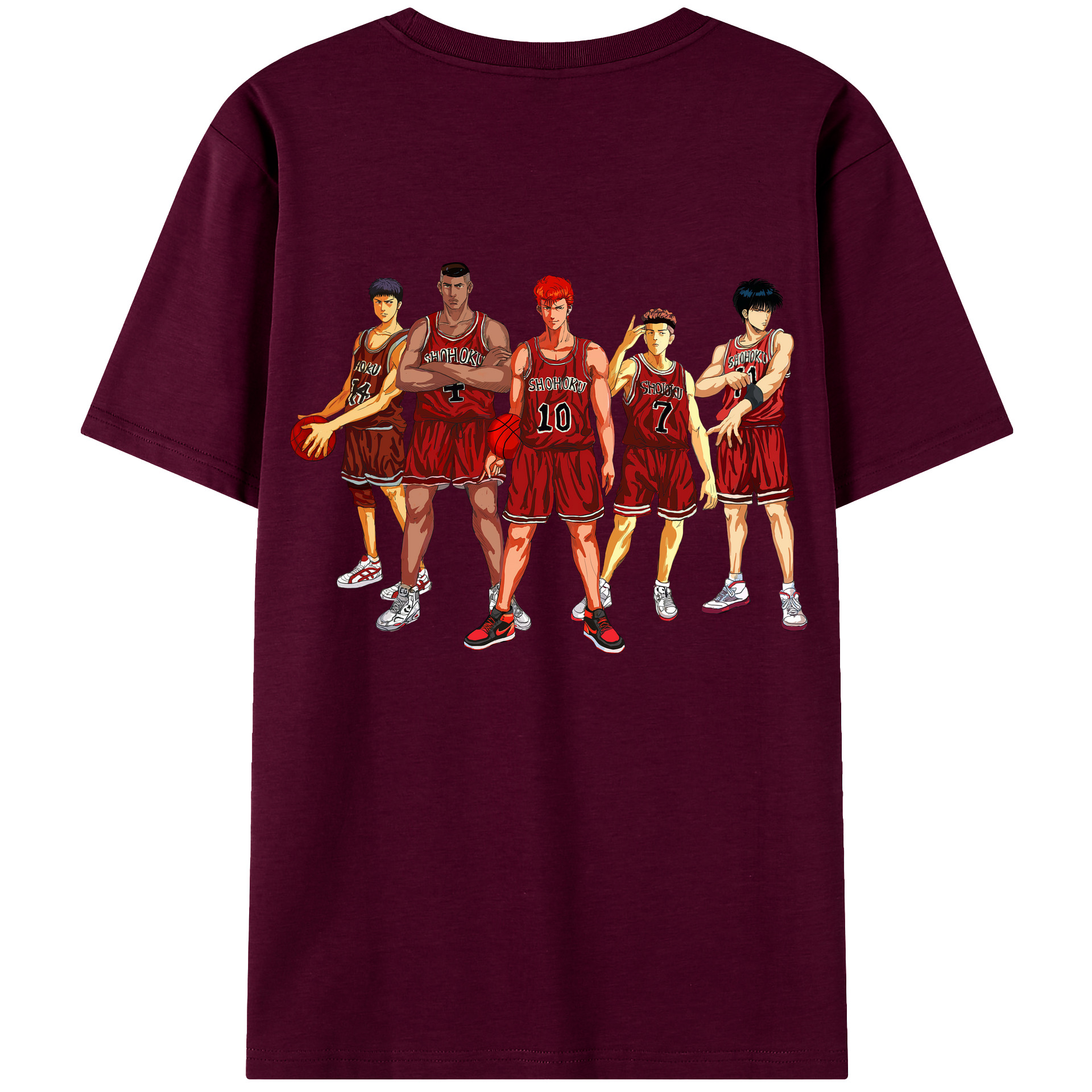 （画像用） SLAM DUNK／スラムダンク レディース半袖Tシャツ(バックプリント)